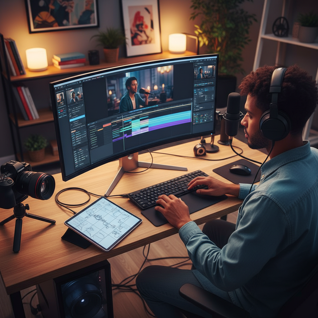 O Que É um AV Maker? Desvendando o Universo da Criação Audiovisual