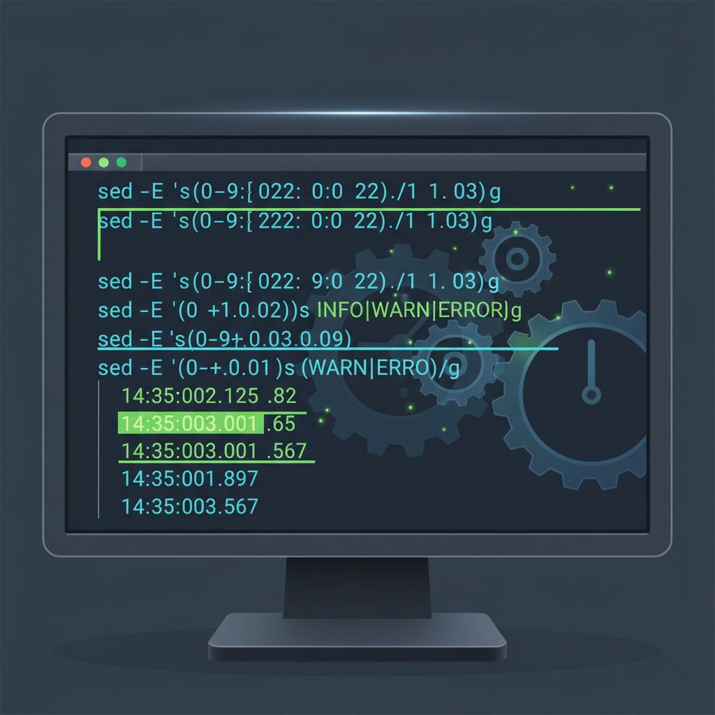 Sed e Milissegundos: O Guia Definitivo para Manipulação de Tempo