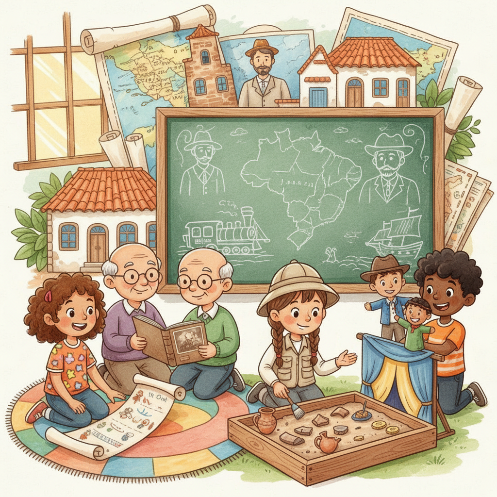 Atividades de História para o 3º Ano: Engajando Crianças com o Passado