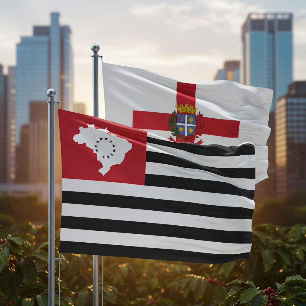 As Bandeiras de São Paulo: Desvendando os Símbolos do Estado e da Capital