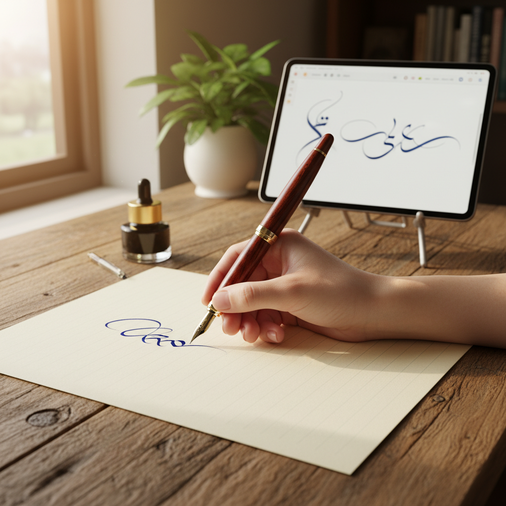 Caderno de Caligrafia PDF Grátis: Seu Guia Prático para Escrita Perfeita