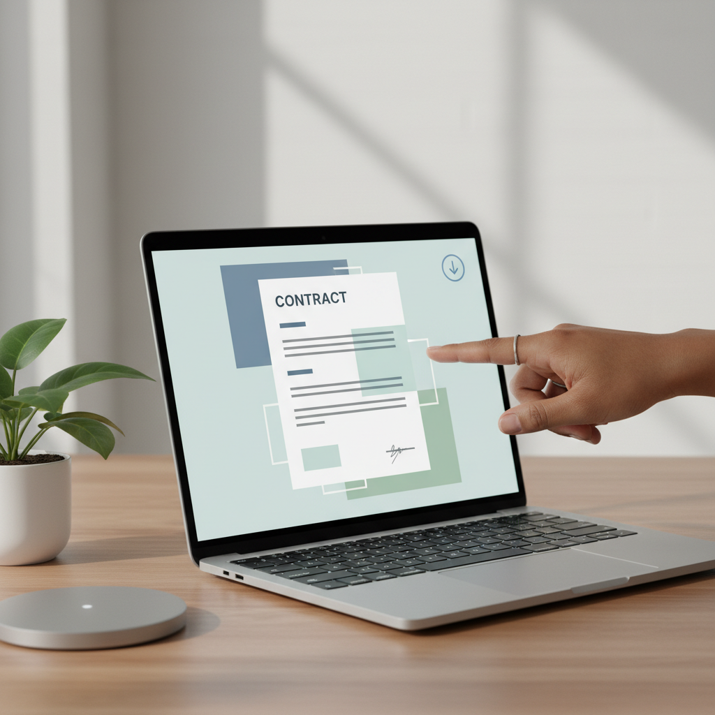 Contrato de Compra e Venda Simples PDF Grátis: Onde e Como Baixar com Segurança
