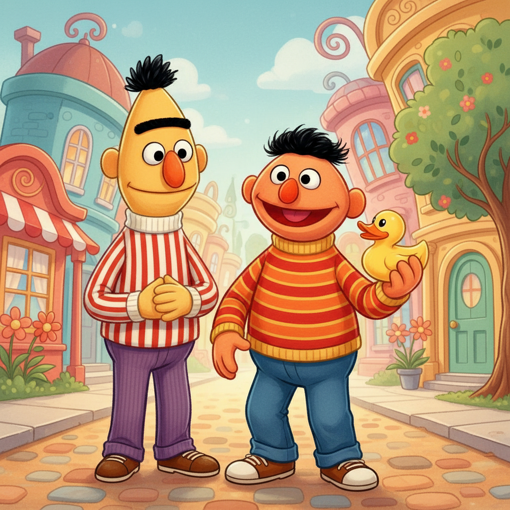 Ernie: O Ícone Inesquecível da Vila Sésamo e Sua Essência Alegre