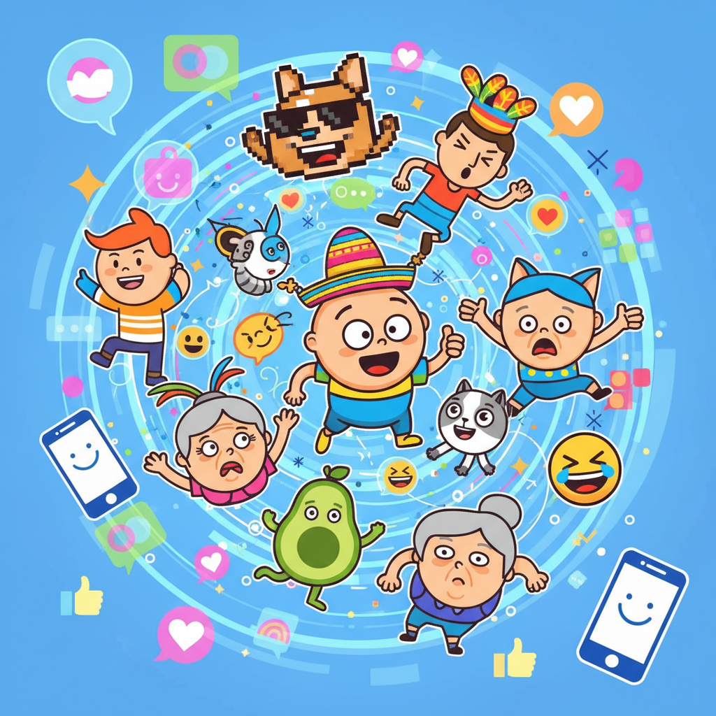 Desvendando o Fenômeno: Figurinhas Meme como Linguagem na Era Digital