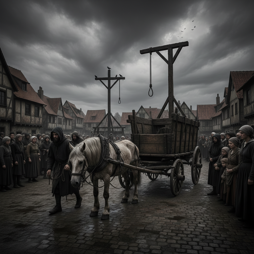 O Que é um Galgenwagen? Desvendando o Carro da Forca na História