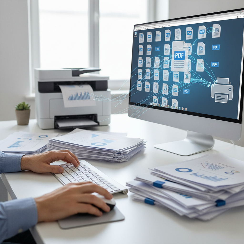 Como Imprimir Vários PDFs de Uma Vez: Otimizando Seu Fluxo de Trabalho