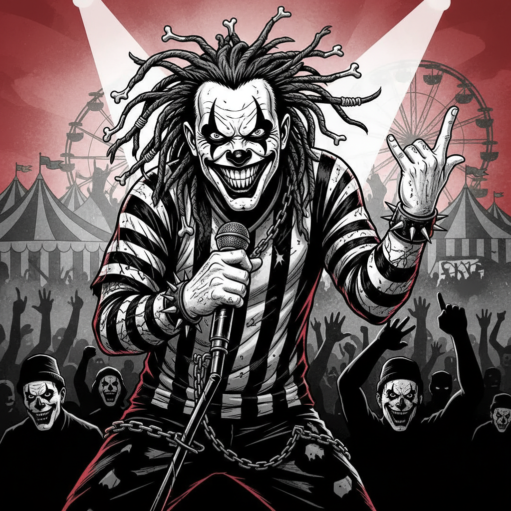 Insane Clown: Desvendando o Fenômeno Cultural e Musical do ICP e Seus Juggalos