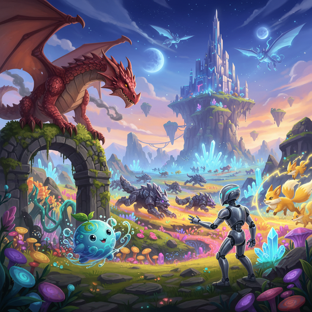 O Fascinante Mundo dos Jogos de Monstros: Uma Jornada de Captura, Batalha e Evolução