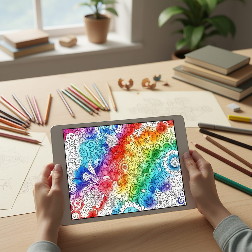 Livro de Colorir em PDF: Seu Guia Completo para Comprar e Aproveitar ao Máximo