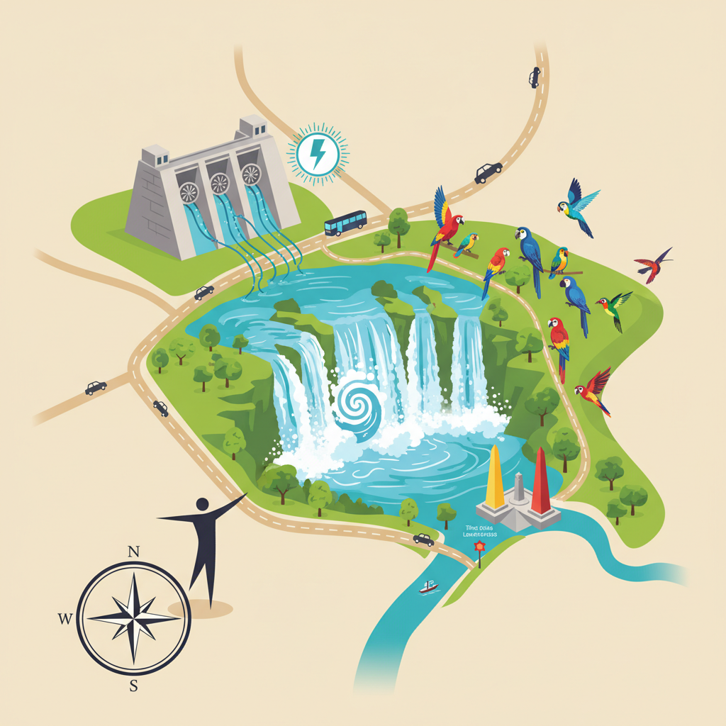 Mapa Foz do Iguaçu: Seu Guia Essencial para Explorar a Terra das Cataratas