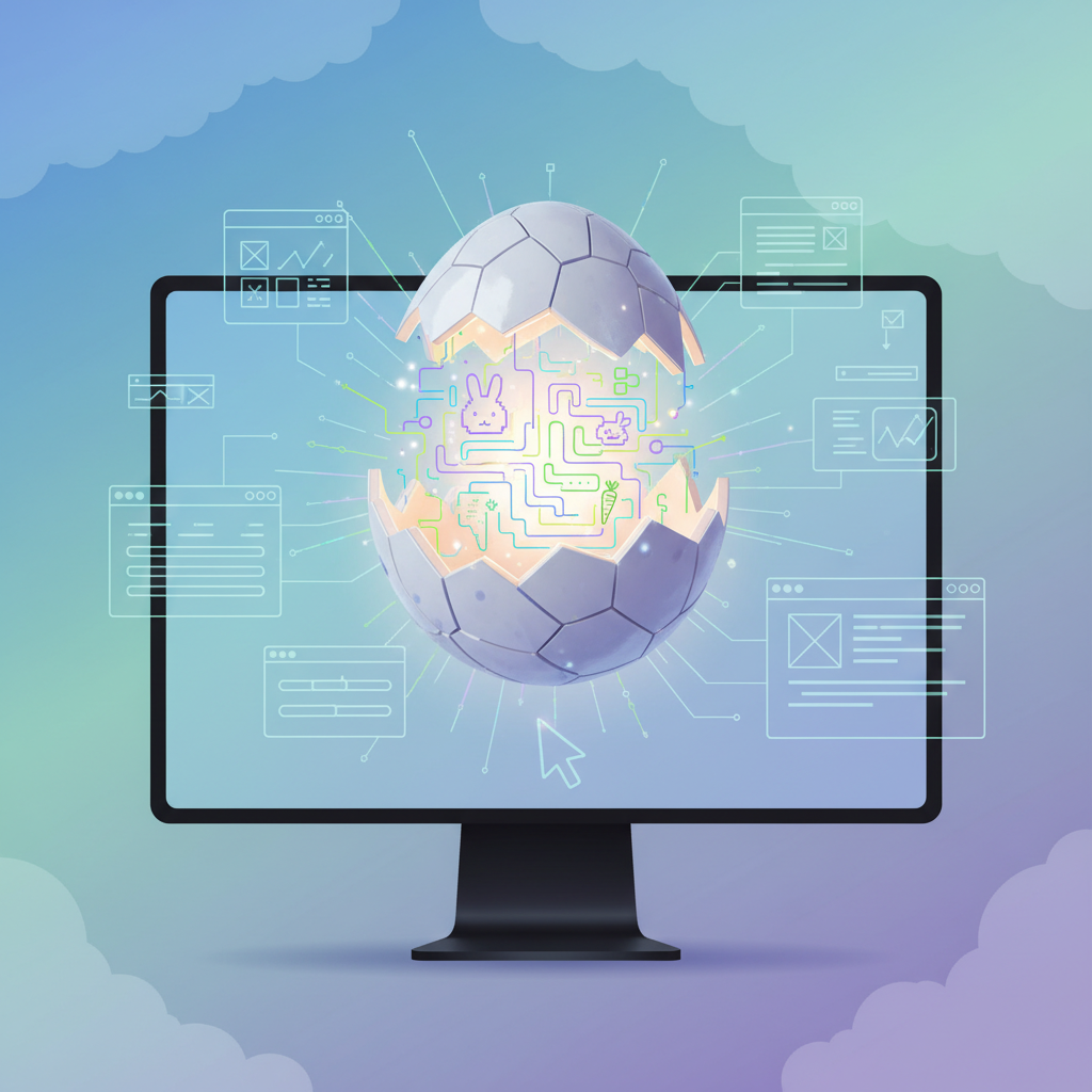 O Que É um 'Software Egg'? Desvendando os Ovos de Páscoa Digitais