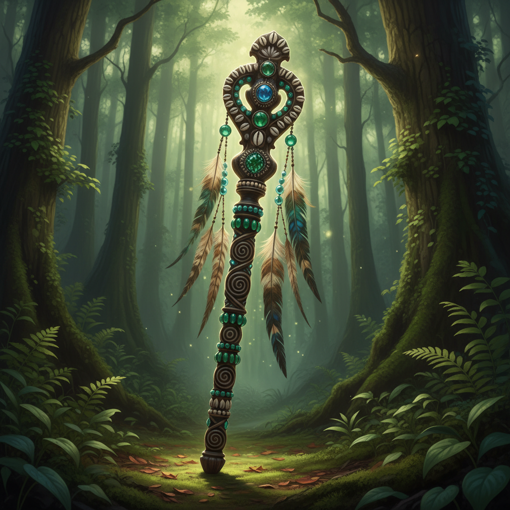 O Que É o Ossó? Desvendando o Cajado Sagrado de Oxóssi