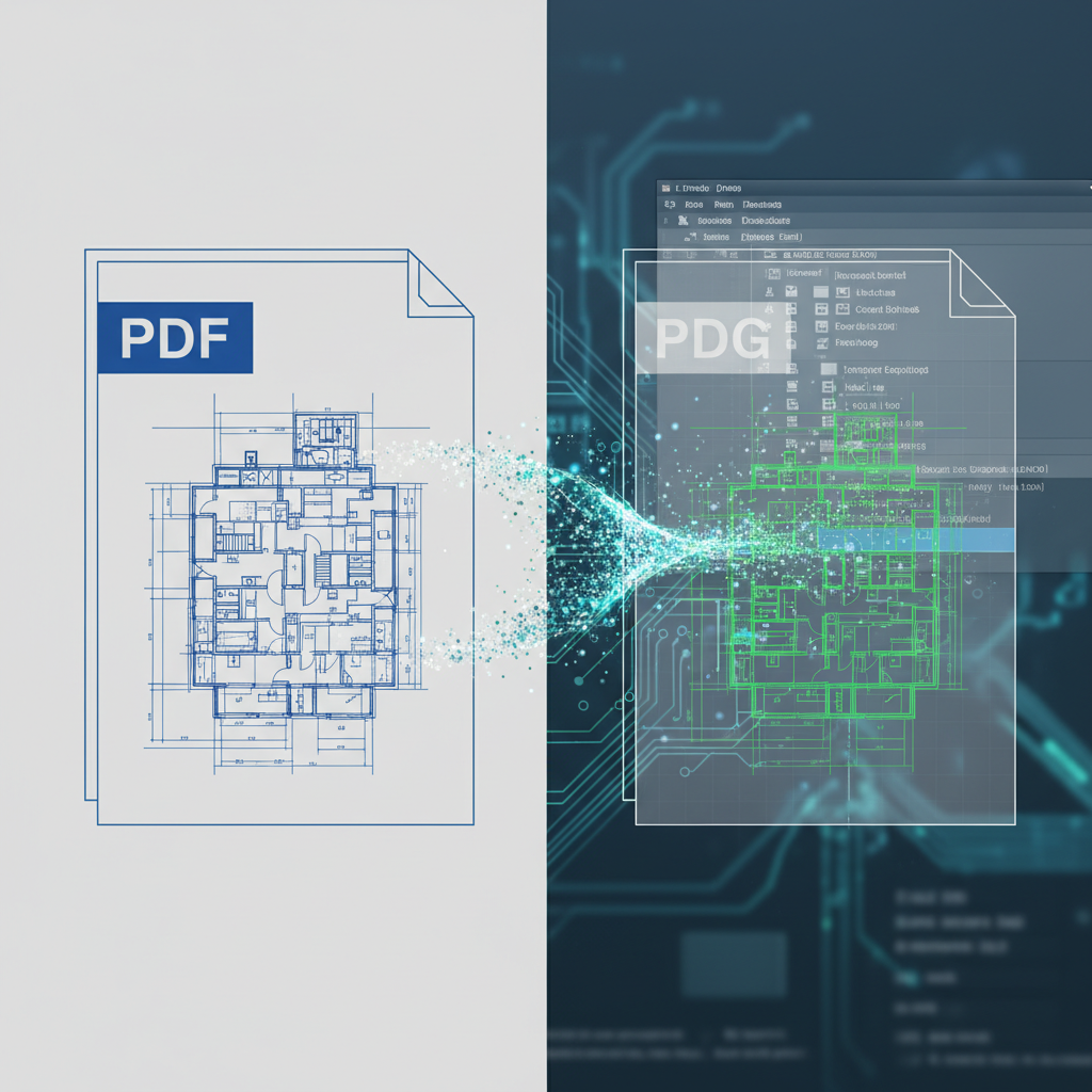 PDF para DWG: Dominando a Conversão para Fluxos de Trabalho CAD Eficientes