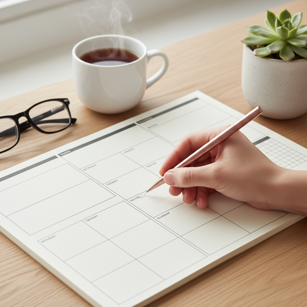 Planner Semanal PDF para Imprimir: Seu Guia Completo para Organização e Produtividade