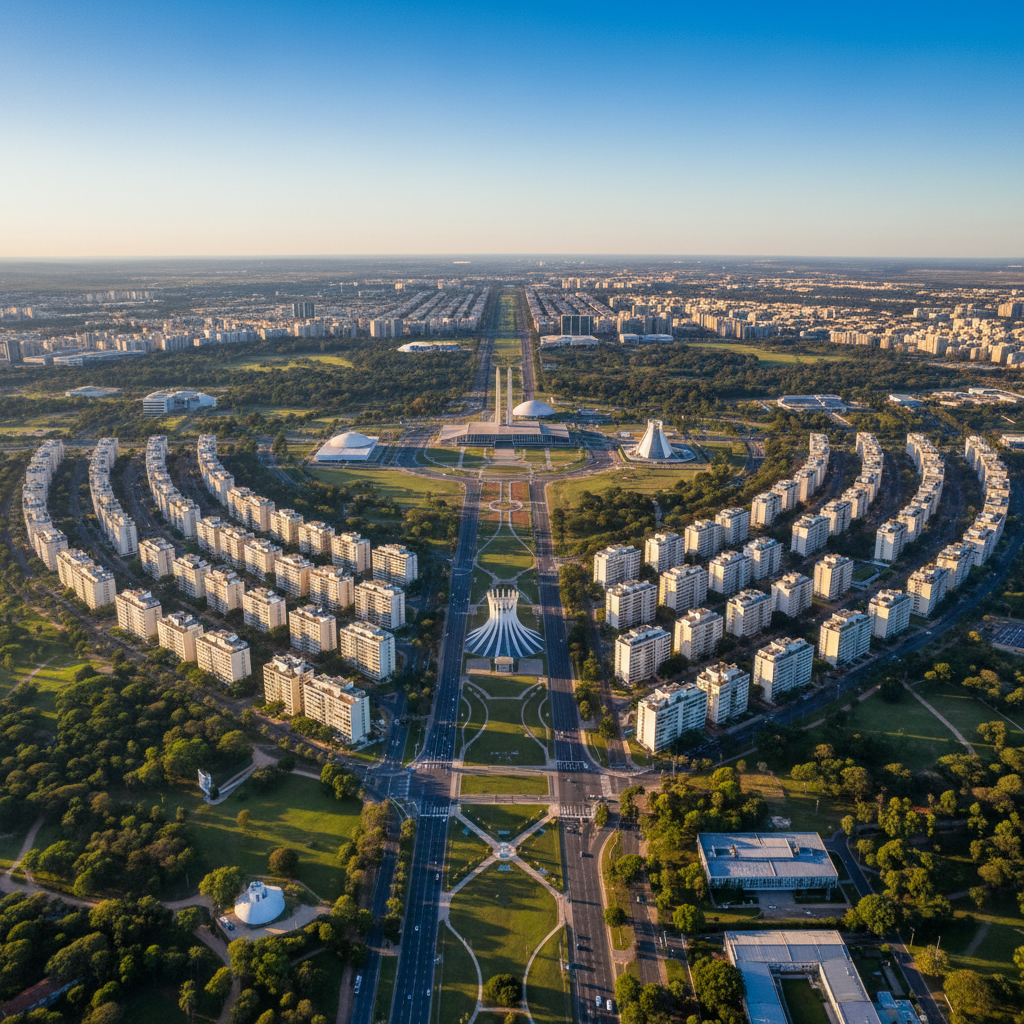 Plano Piloto de Brasília: A Gênese e o Legado de um Sonho Urbanístico