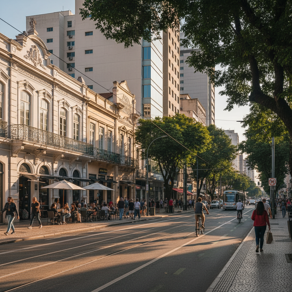 As Ruas de Porto Alegre: Espelhos da História e Pulso da Cidade