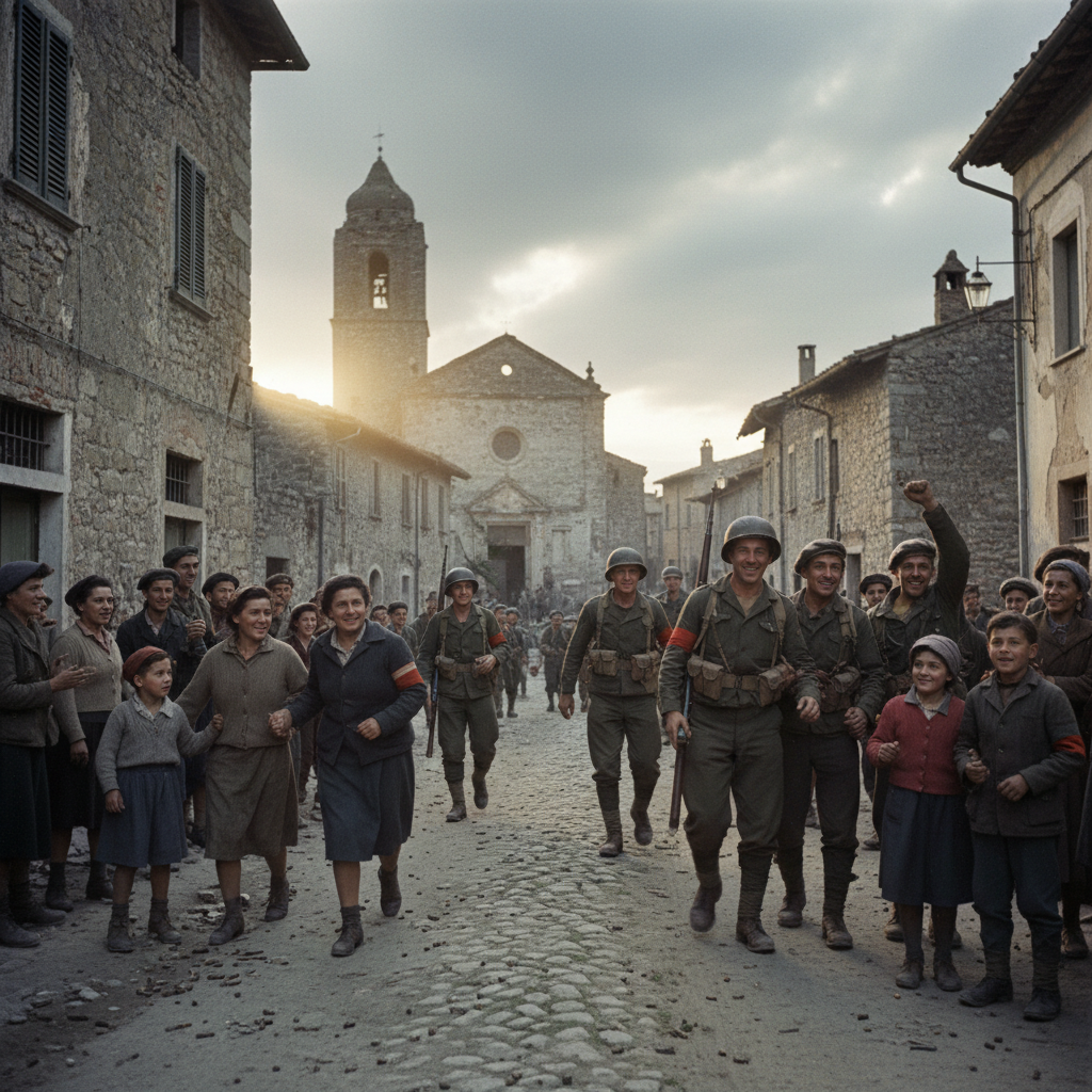 Sant'Ilario d'Enza em 1945: Memórias de Guerra, Resistência e Libertação