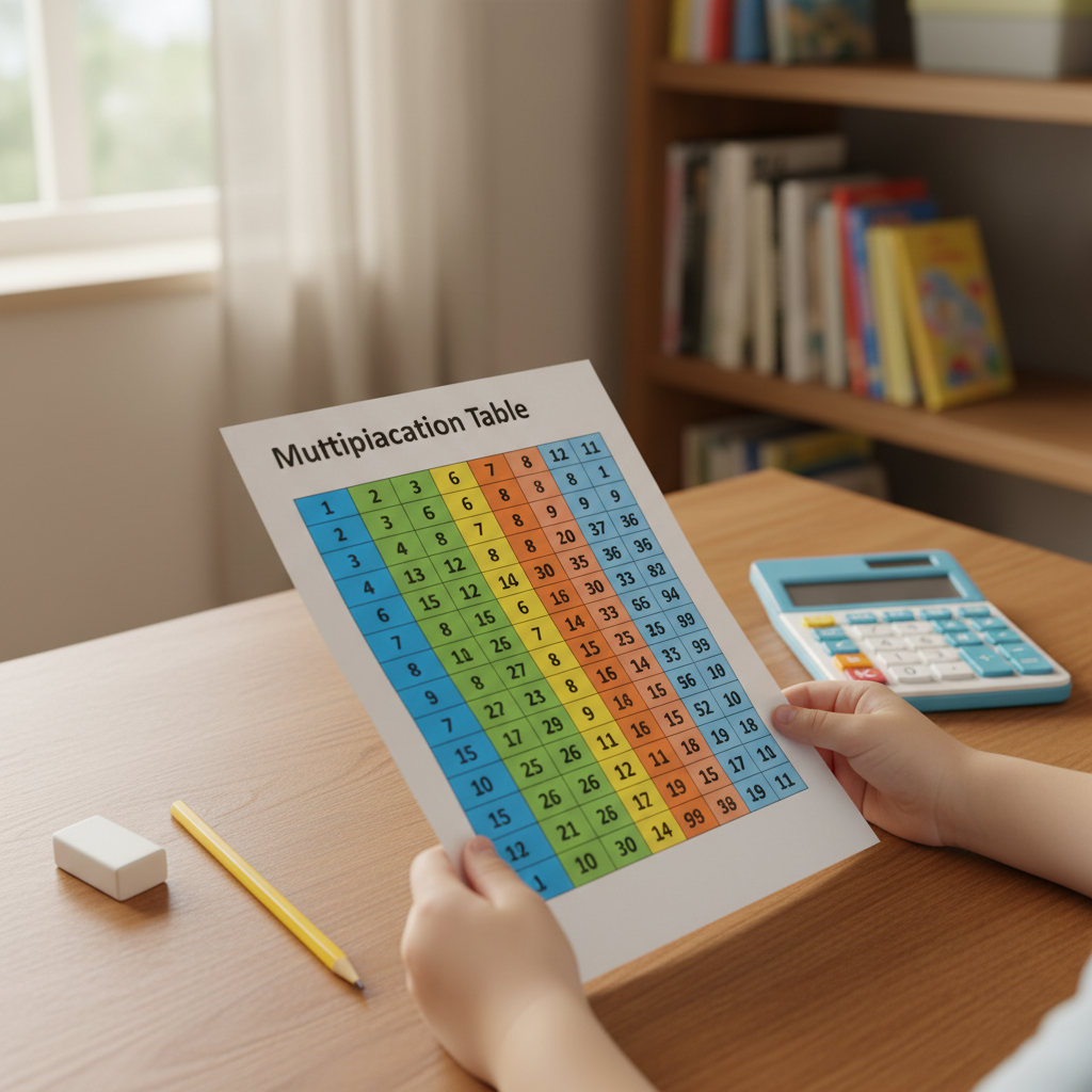 Tabuada para Imprimir A4 PDF: Onde Comprar e Como Usar para Dominar a Matemática