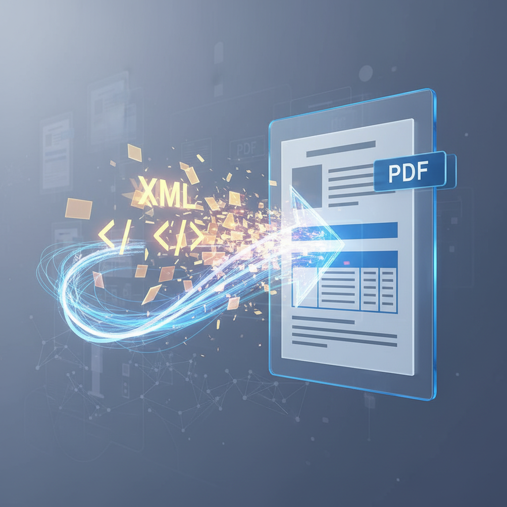 XML em PDF: Transformando Dados Estruturados em Documentos Universais e Preserváveis