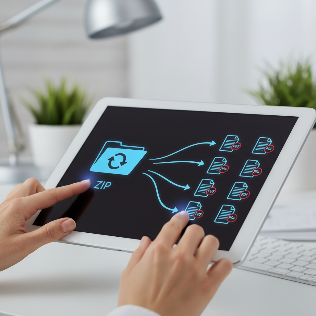 ZIP para PDF: O Guia Definitivo para Descompactar e Organizar Seus Documentos