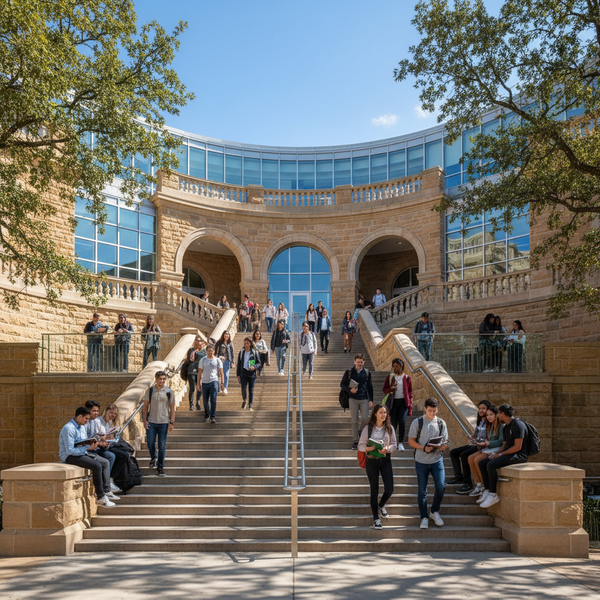 A Escadaria da UEMA: Símbolo, Caminho e Coração da Vida Universitária Maranhense