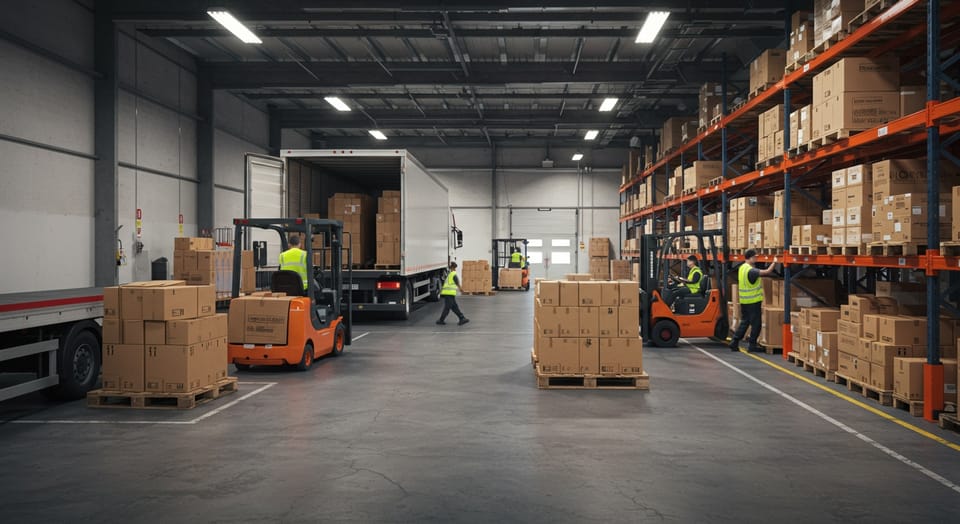 Para Entrega no Armazém - Recepção: O Que Significa 'Drop'?