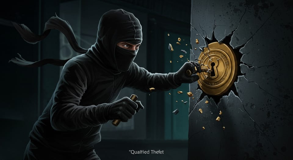 Furto Qualificado: Entenda o Que É e Suas Diferenças no Código Penal