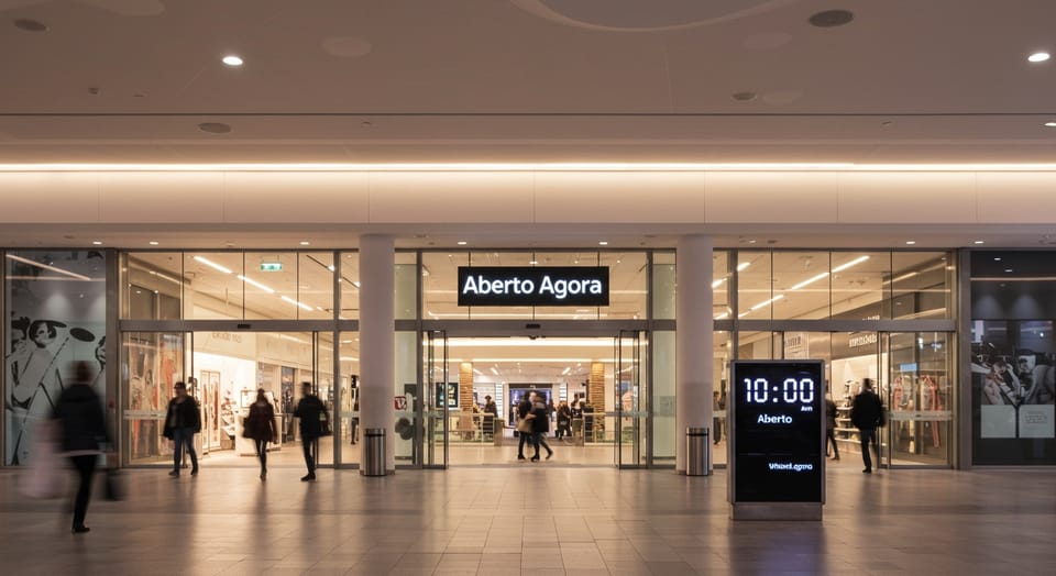 Que Horas Abre o Shopping Hoje?