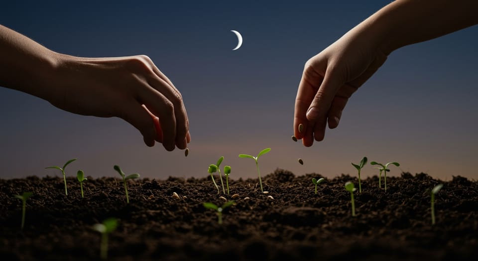 O Que Plantar na Lua Nova: Guia Completo para uma Horta Vibrante