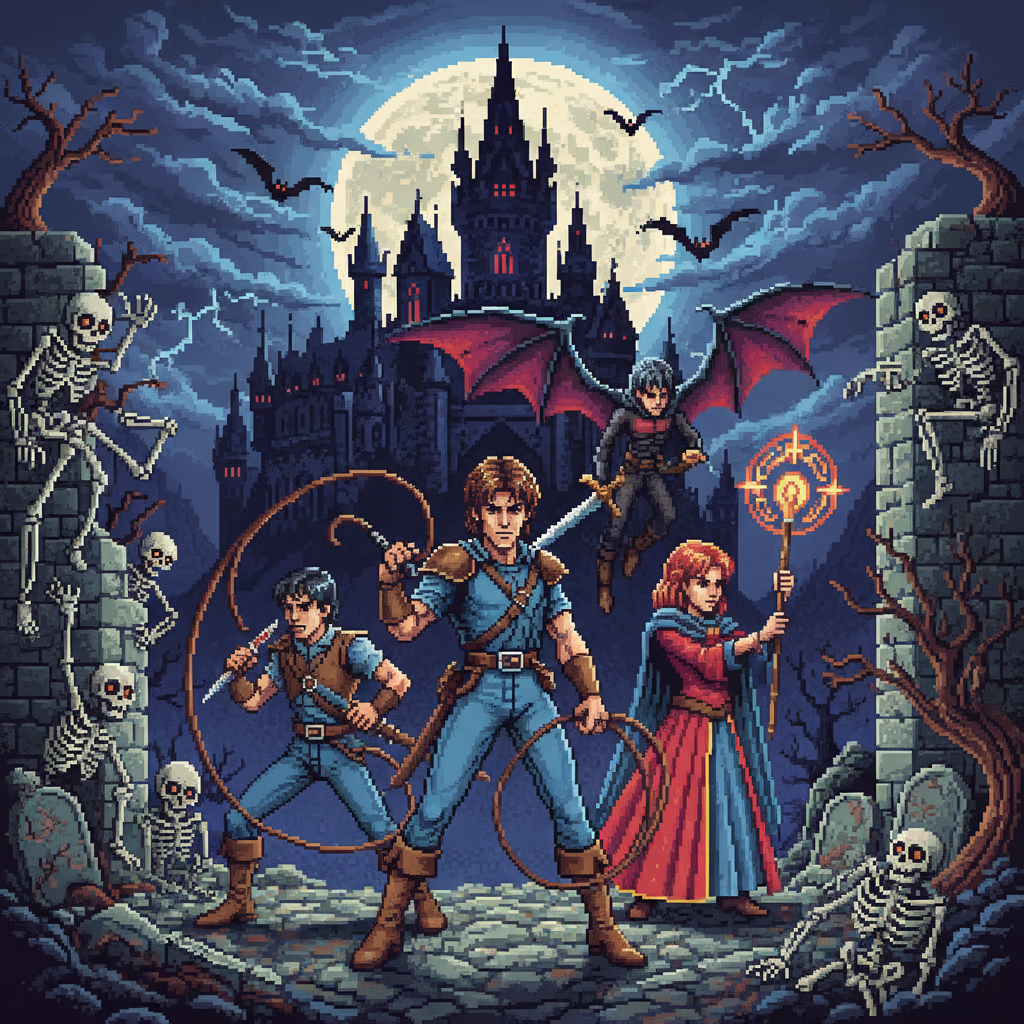 Castlevania III: Dracula's Curse no NES – A Maldição que Definiu uma Era