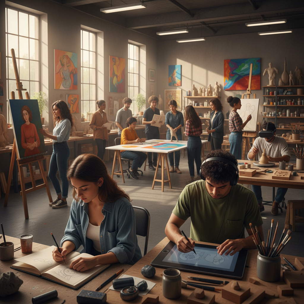 Guia Completo: Como Escolher o Melhor Curso de Artes Visuais para Você