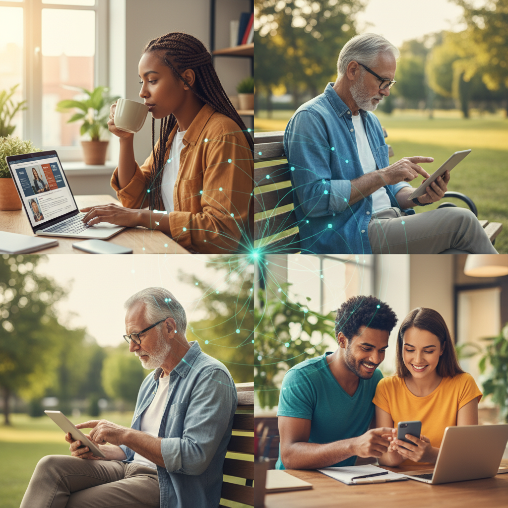 A Escolha Inteligente: Navegando na Rede de Cursos Virtuais