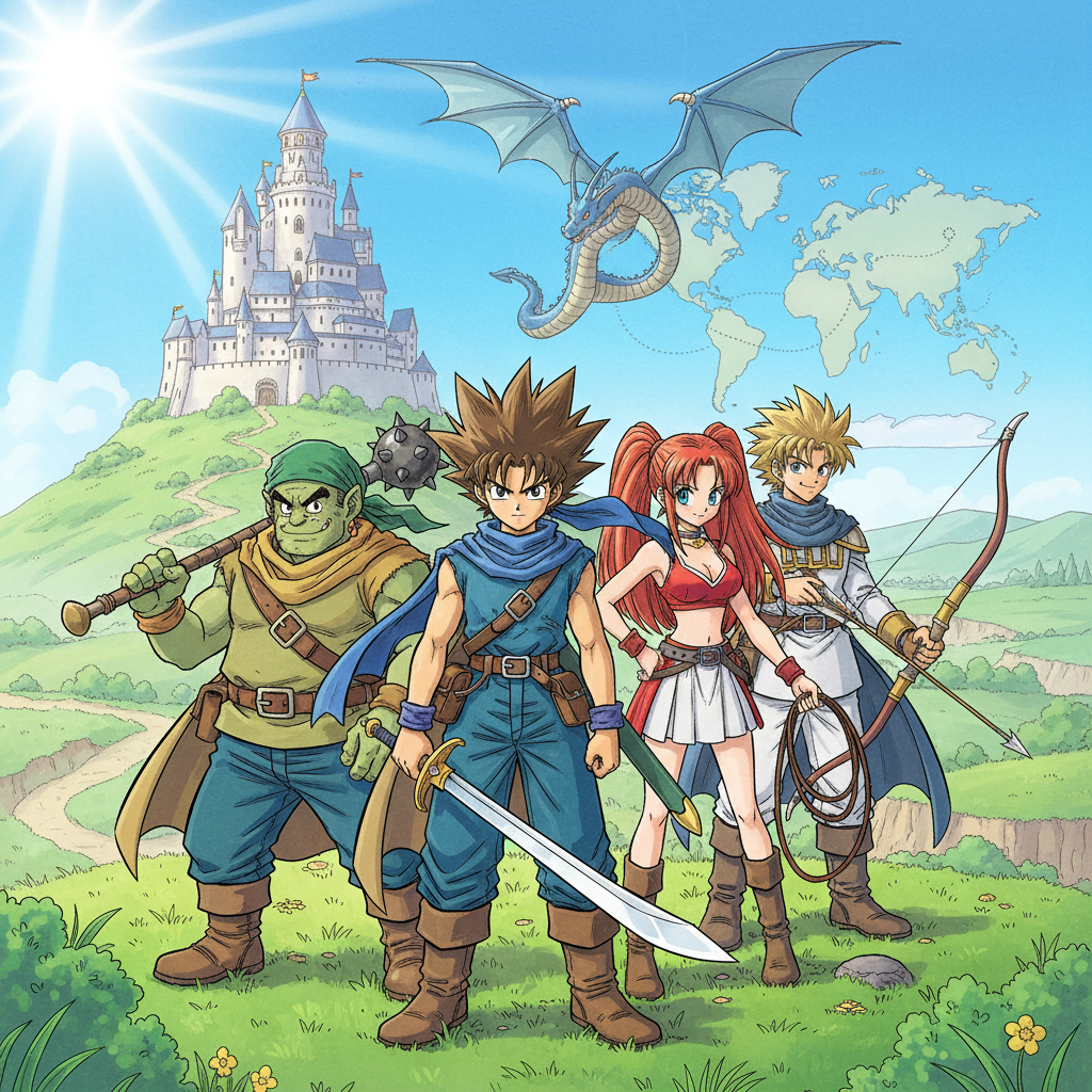 Dragon Quest VIII: Journey of the Cursed King - Uma Análise Profunda do JRPG Que Redefiniu Gêneros