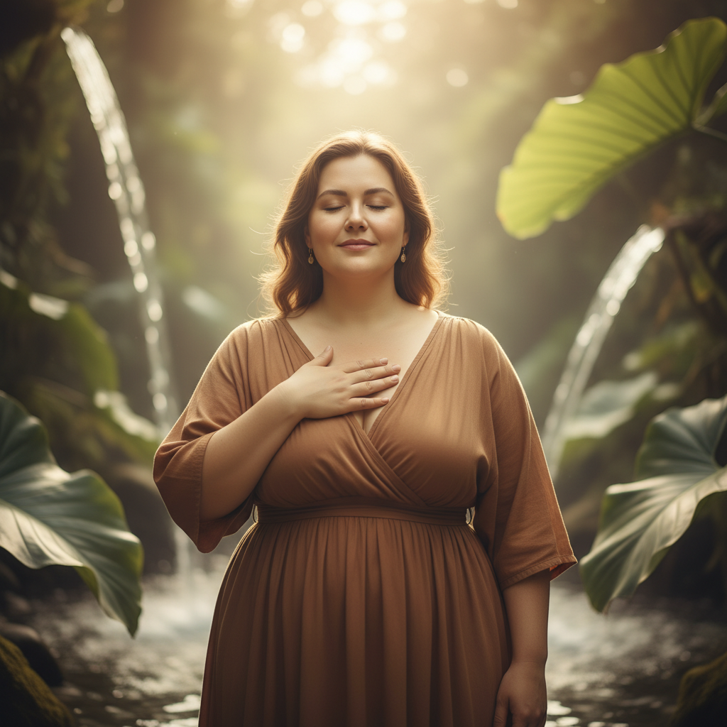 Me Sinto 'Larga': Um Guia Empático para a Autoaceitação e o Florescimento Pessoal