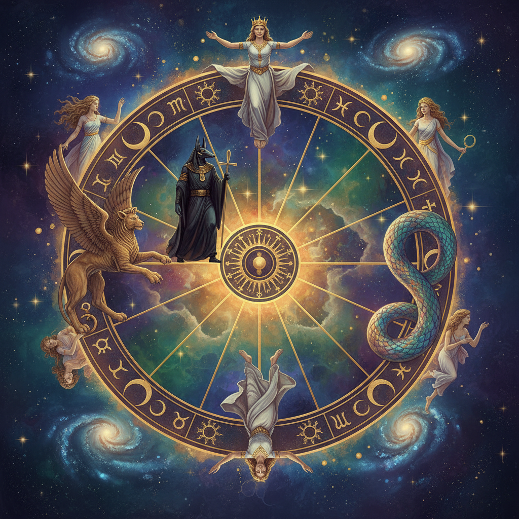 Arcano 10: Desvendando A Roda da Fortuna no Tarot