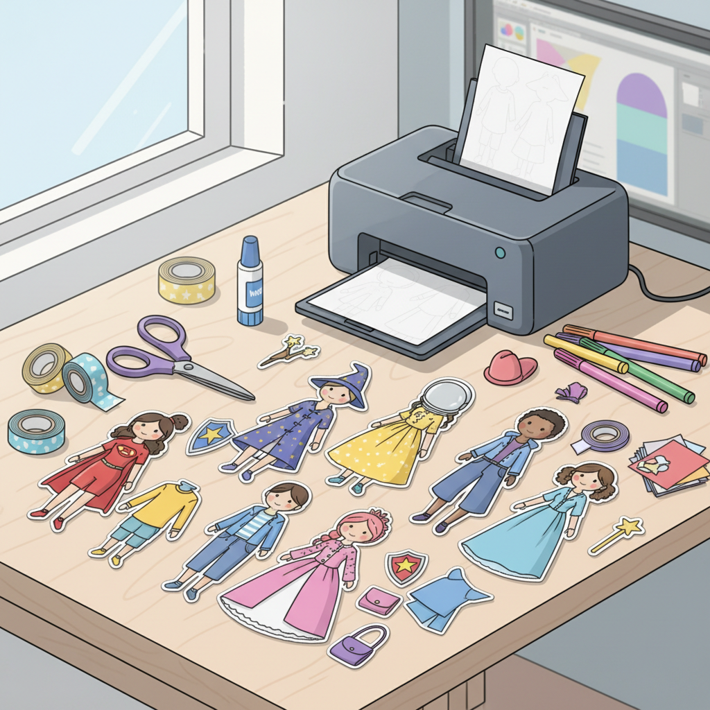 Boneca de Papel para Imprimir PDF: O Guia Definitivo para Sua Coleção