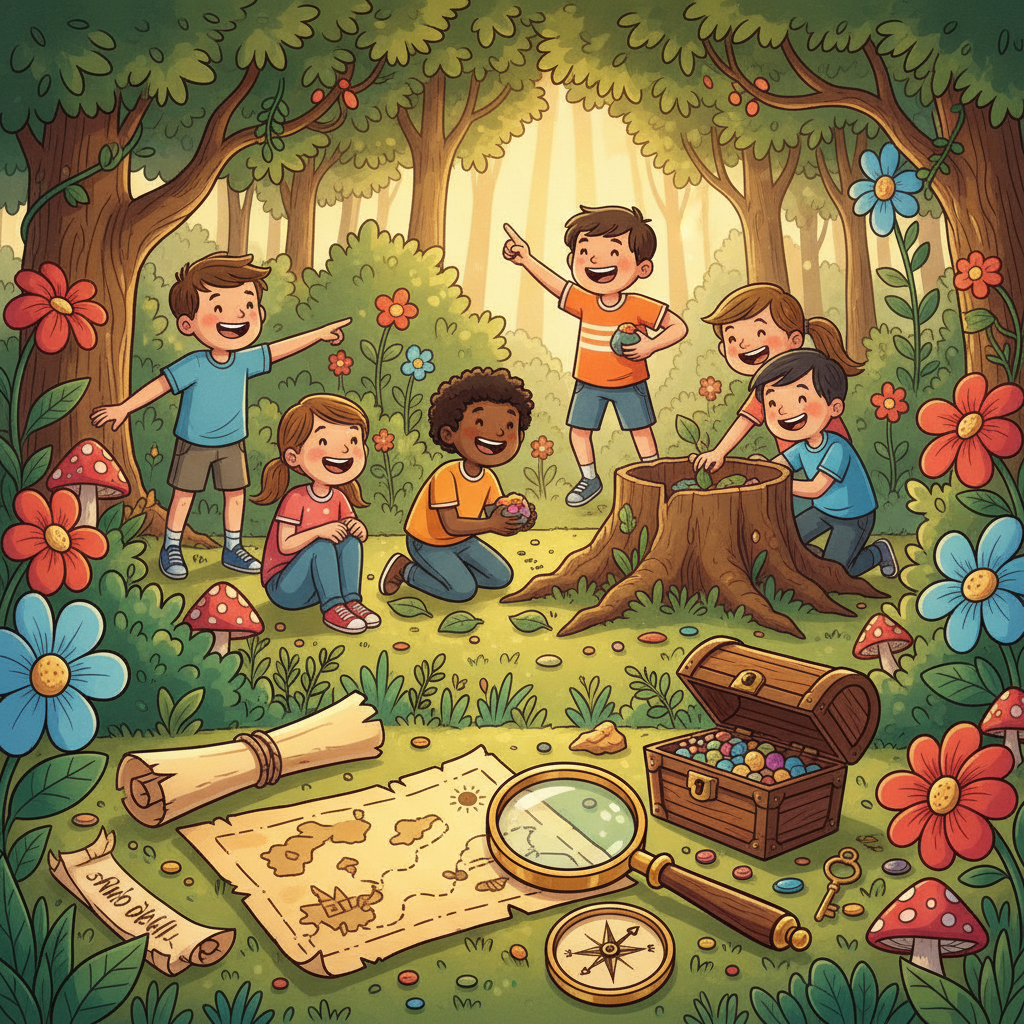 Caça ao Tesouro Pronto em PDF: Onde Comprar e Como Escolher para Diversão Garantida