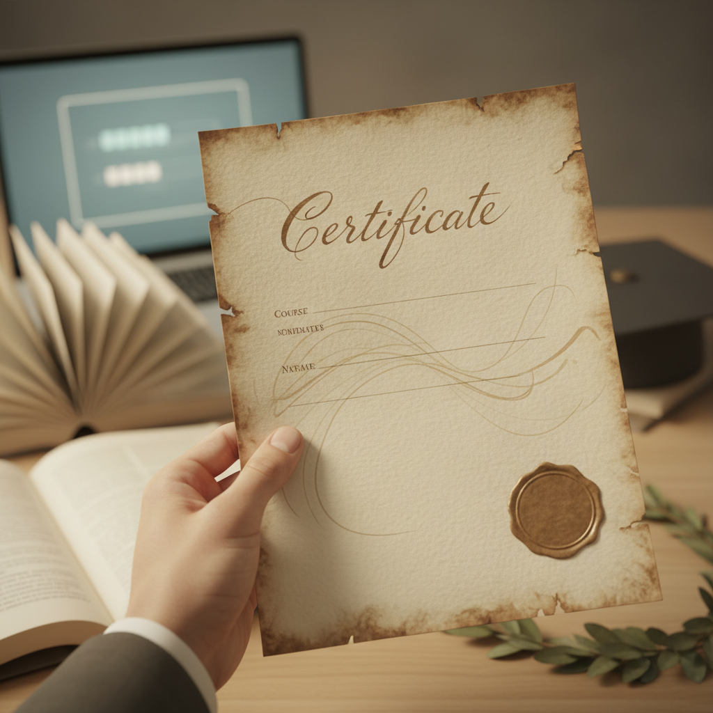 O Guia Completo do Certificado de Conclusão de Curso: Desvendando Seu Valor e Importância