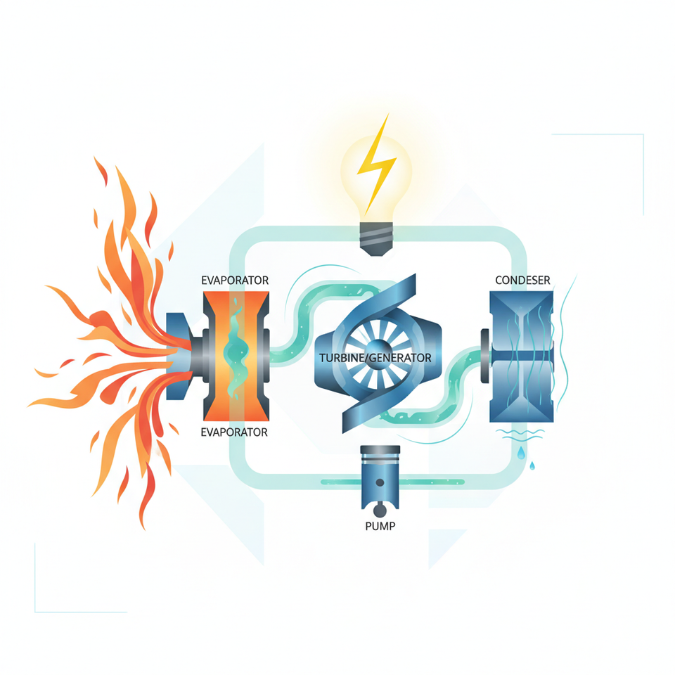 Desvendando o Ciclo Rankine Orgânico (ORC): Guia Completo para Energia Sustentável