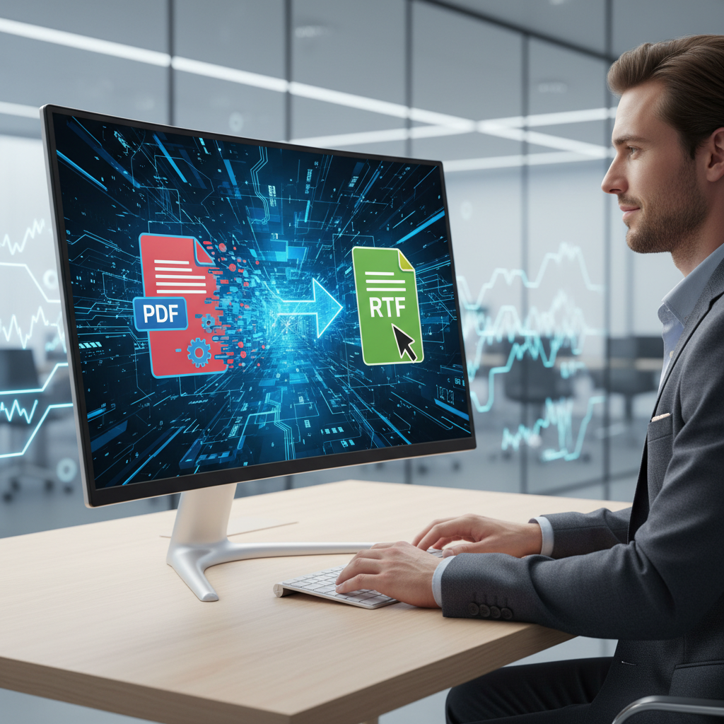 Conversor de PDF para RTF: A Escolha Inteligente para Edição Profissional