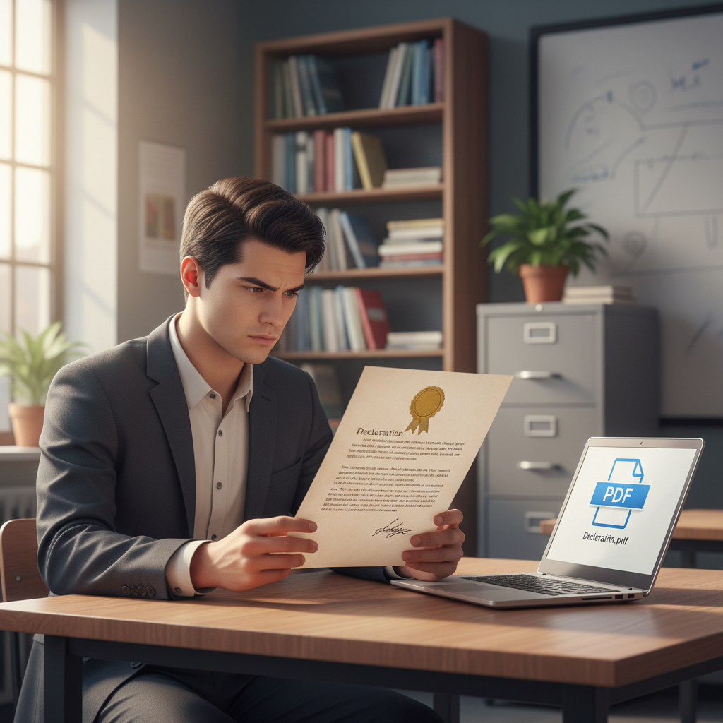 Declaração de Trabalho para Escola em PDF: O Guia Definitivo para Alunos e Pais