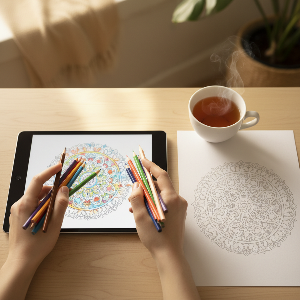 Desenhos para Colorir Terapia: Onde Comprar PDFs e Como Aproveitar Ofertas