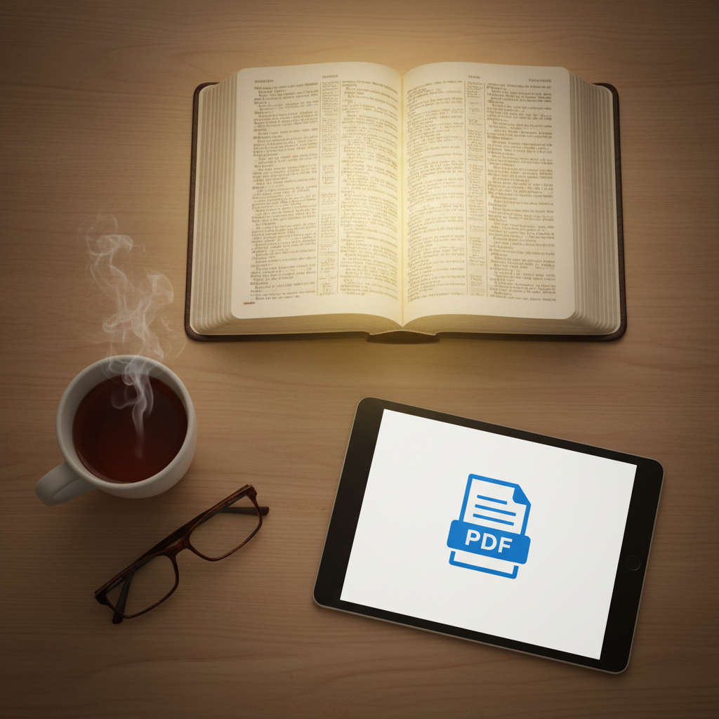 Estudo Bíblico em PDF: Seu Guia Completo para Aprofundar a Fé