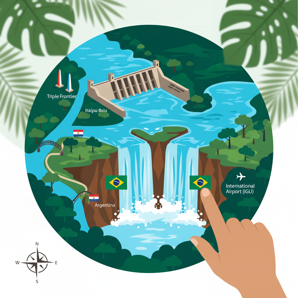 Foz do Iguaçu Mapa: Guia Completo para Planejar Sua Viagem