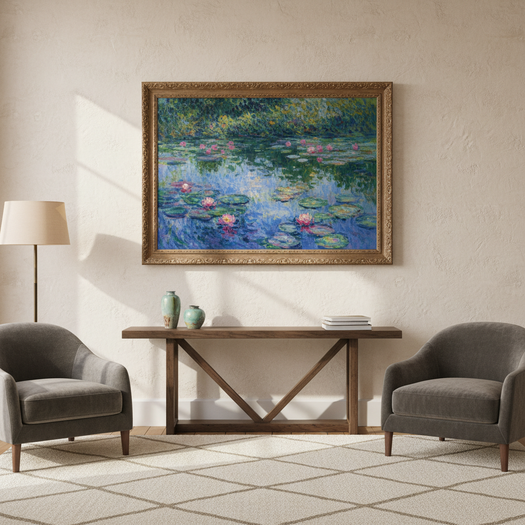 Como Escolher o Quadro Monet Perfeito: Um Guia Detalhado para Compradores