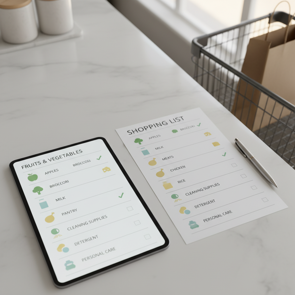 Lista de Compras de Supermercado Completa em PDF: Organize Suas Compras e Economize!
