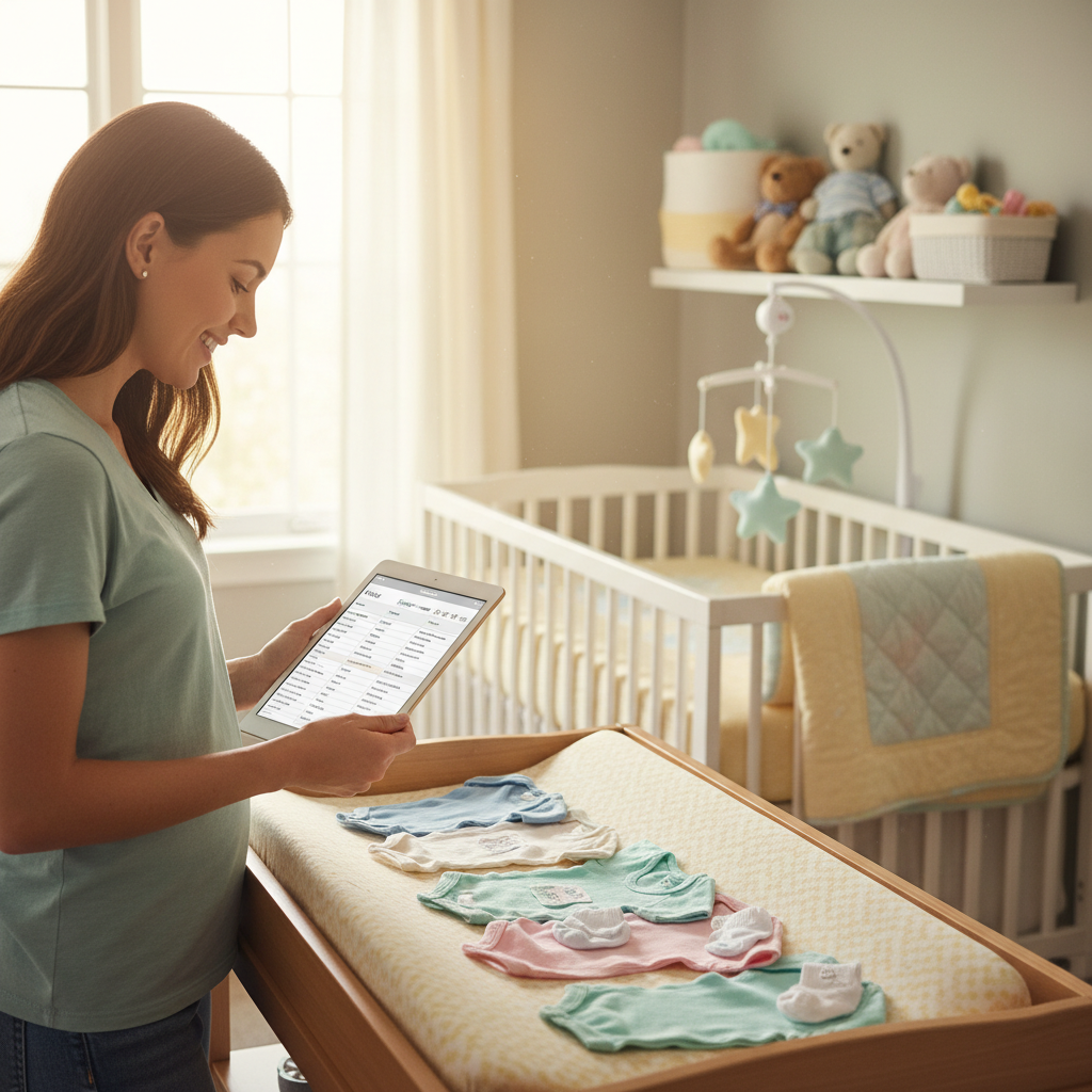 Lista de Enxoval de Bebê Completo para Imprimir PDF: O Guia Definitivo!