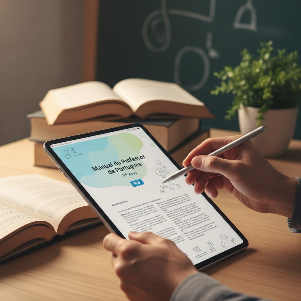 Manual do Professor de Português 8º Ano em PDF: Seu Guia de Compra Completo