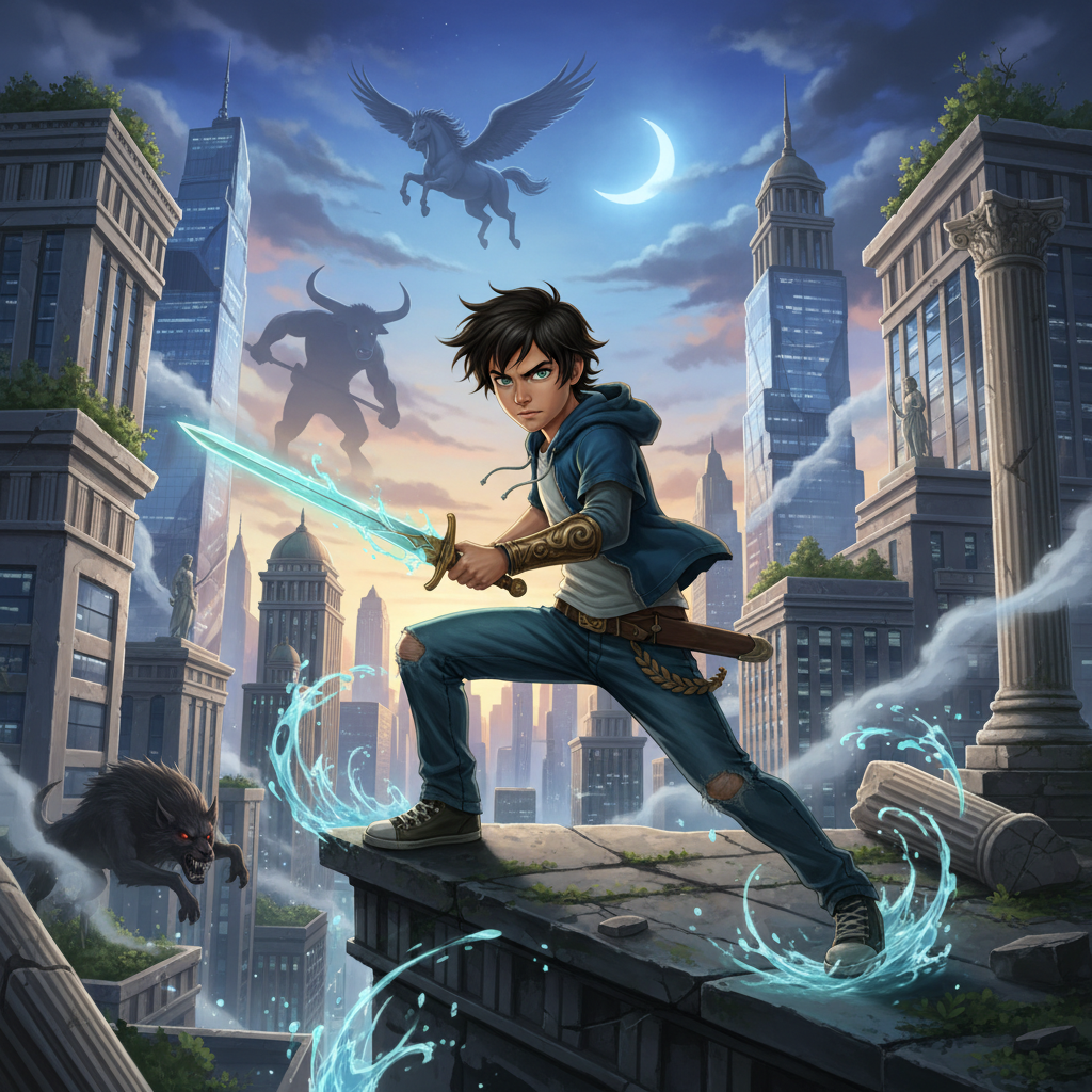 Série Percy Jackson: Encontre Seus Livros Digitais e Físicos Oficialmente