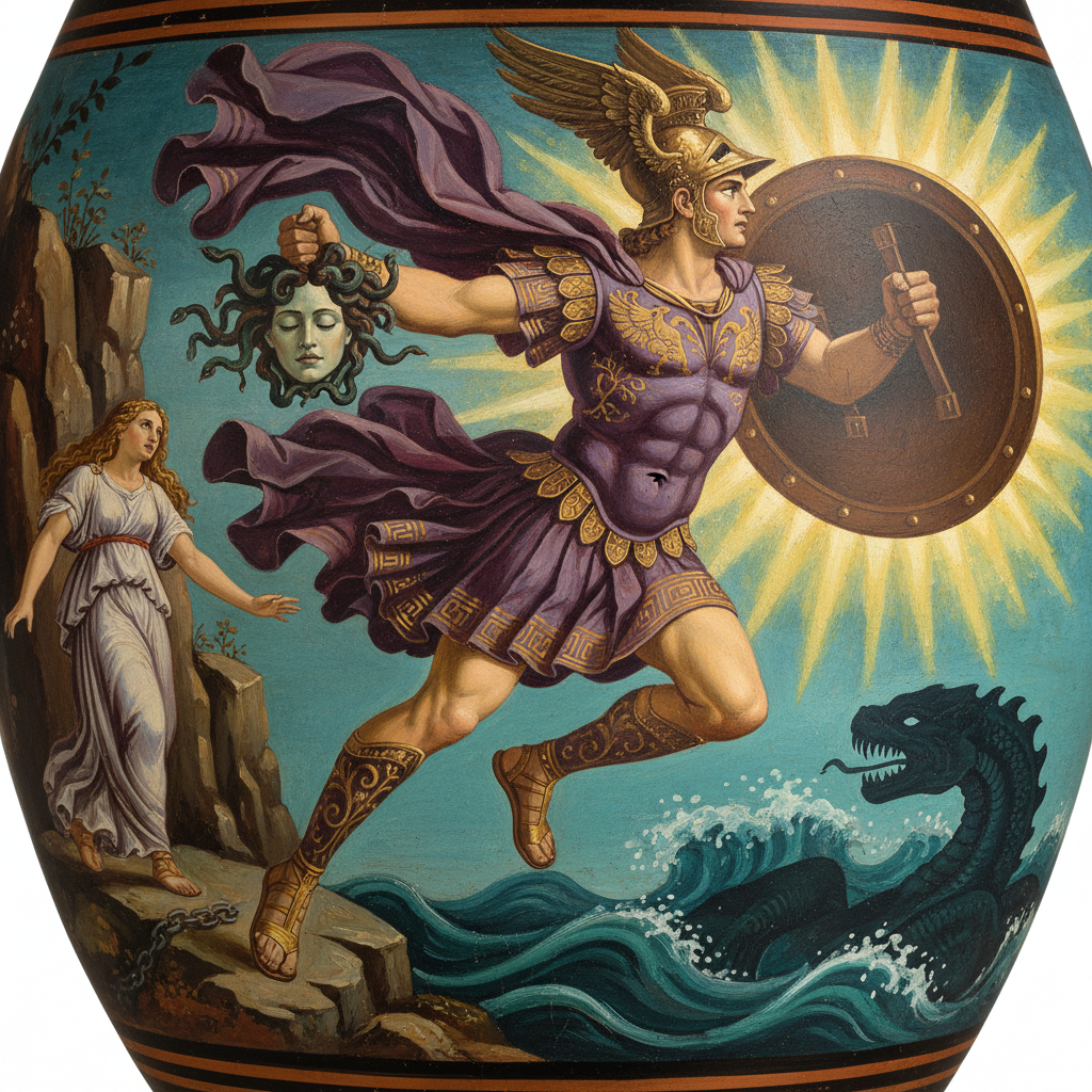 Perseu: O Herói da Medusa e o Pilar da Mitologia Grega